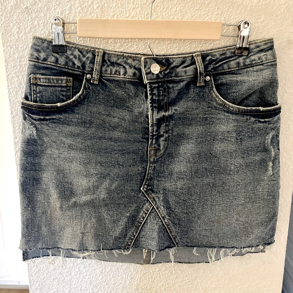 H&M denim skirt